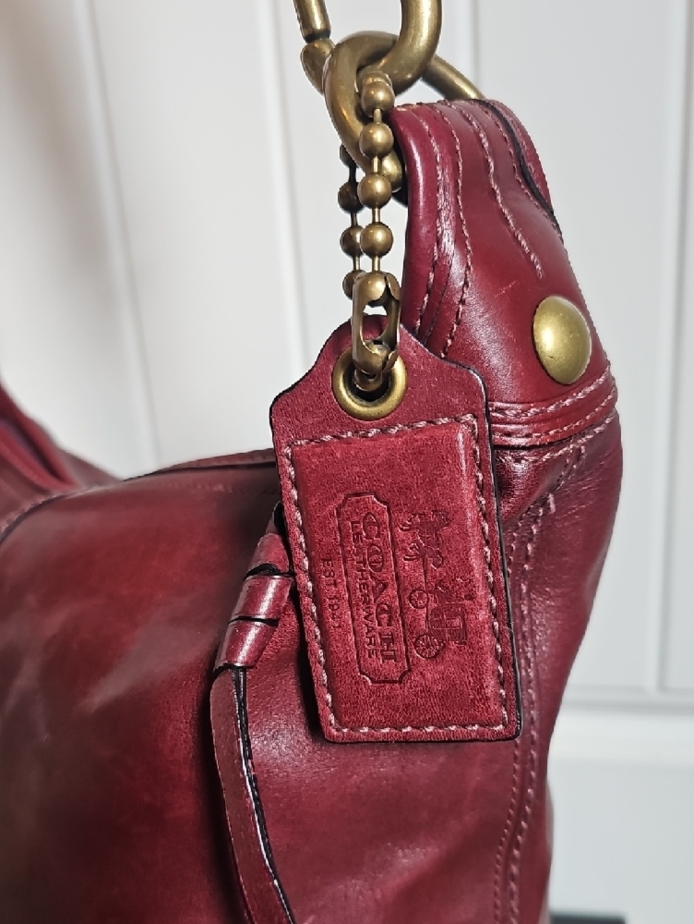 Coach XL Bleecker Legacy Duffle 11423 - Berry Archive Piece 2007 - Picture 4 of 9